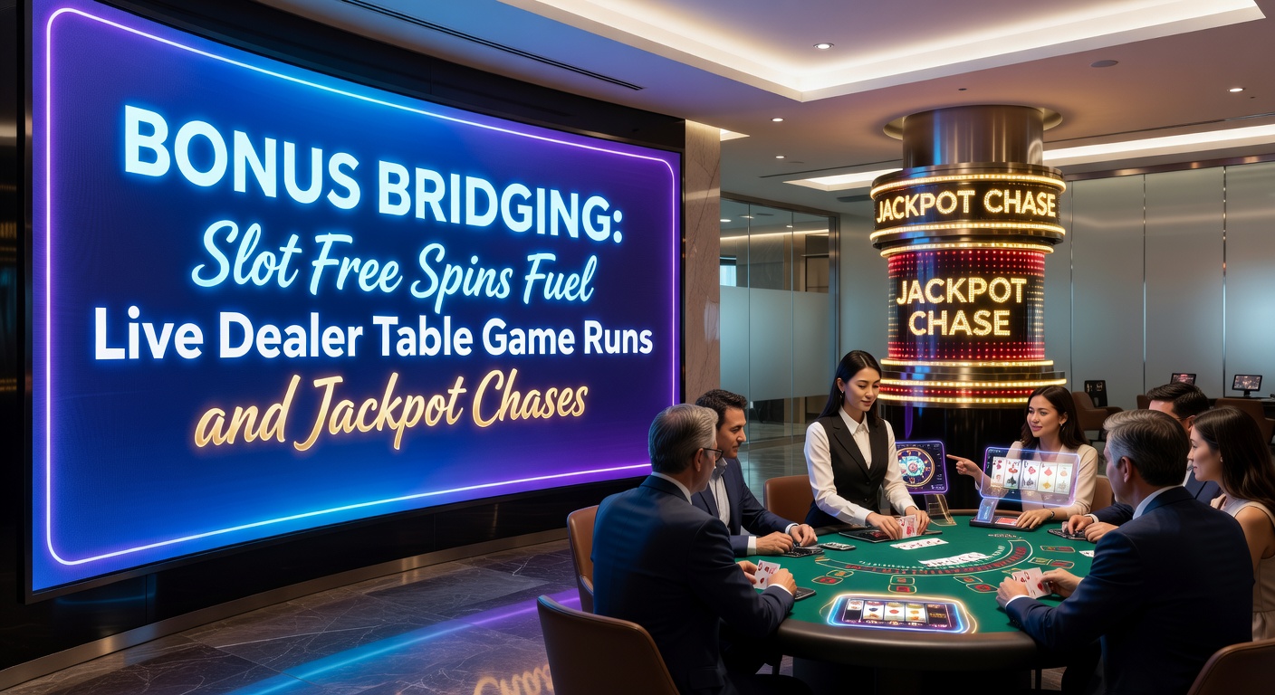 Live dealer roulette wheel spinning alongside slot free spin bonus screens and progressive jackpot counters in a dynamic online casino session