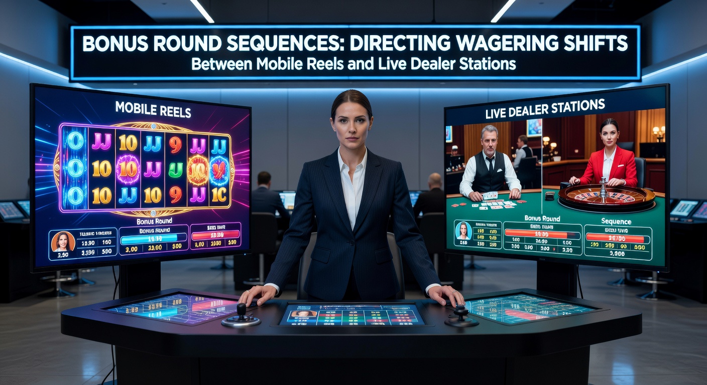 Mobile slot bonus round interface transitioning toward live dealer table options