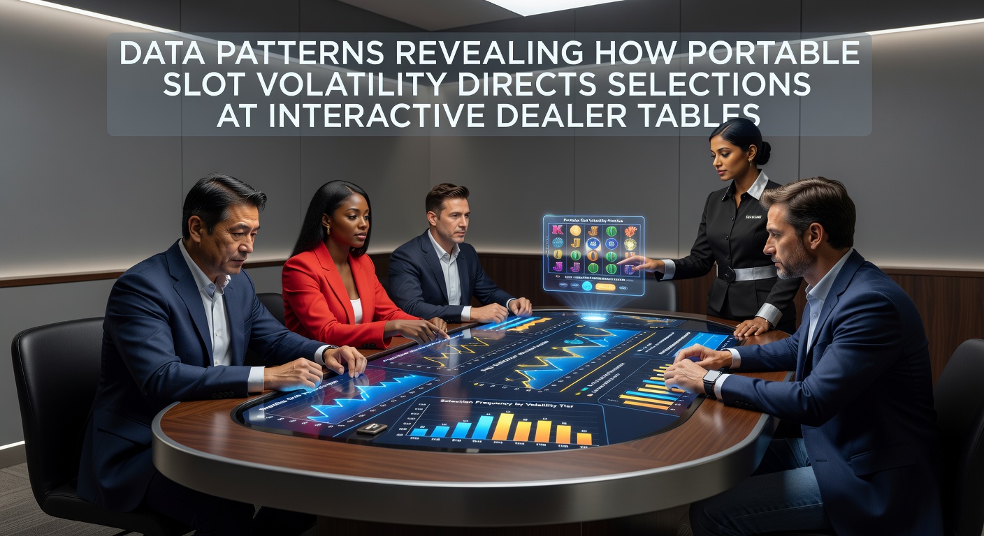 Charts showing regional data on slot volatility and dealer table transitions